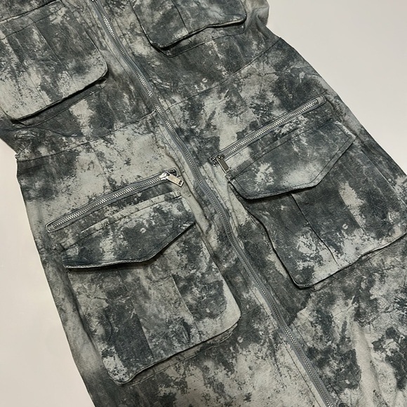 Camouflage Strapless Maxi Dress - Picture 15 of 15